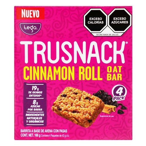 Galletas Trusnack Cinnamon 168g