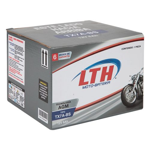Acumulador LTH CTX7A-BS para Moto