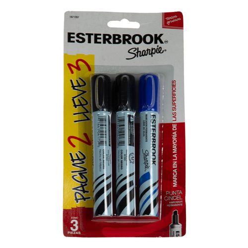 Marcador Esterbrook  3 Pz