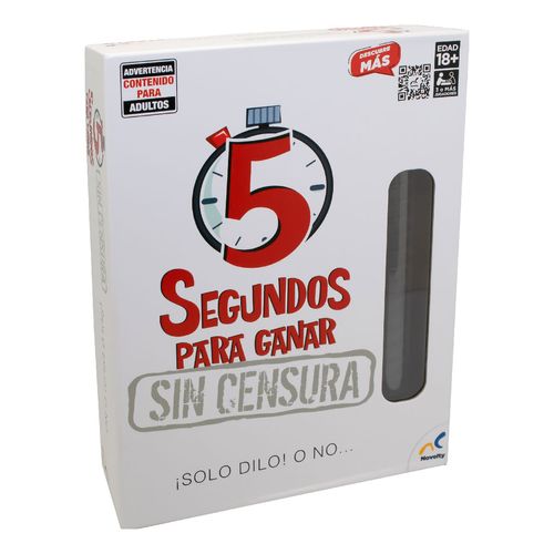 Juego De Mesa Novelty 5 seg Sin Censura
