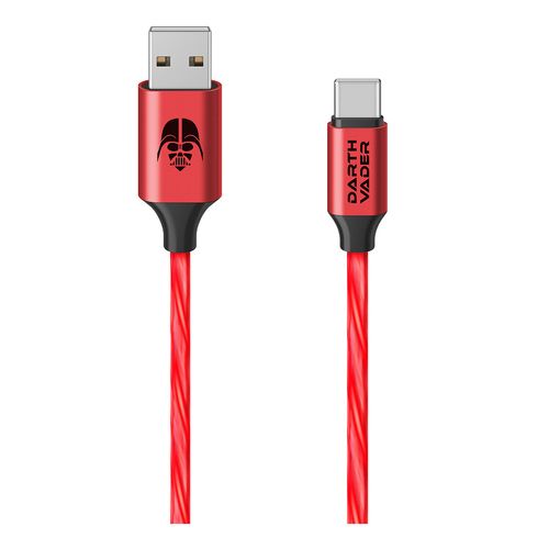 Cable Steren USB A USB Star Wars con Luz Led