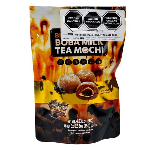 Galleta Tropical Fields Mochis Boba Mil 120g