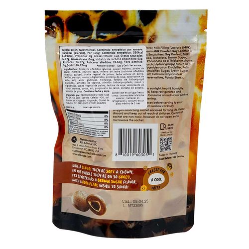 Galleta Tropical Fields Mochis Boba Mil 120g