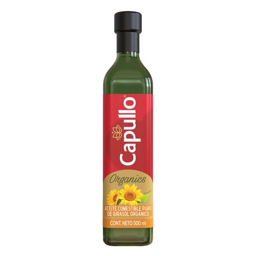 Aceite Capullo Organica Girasol 500ml