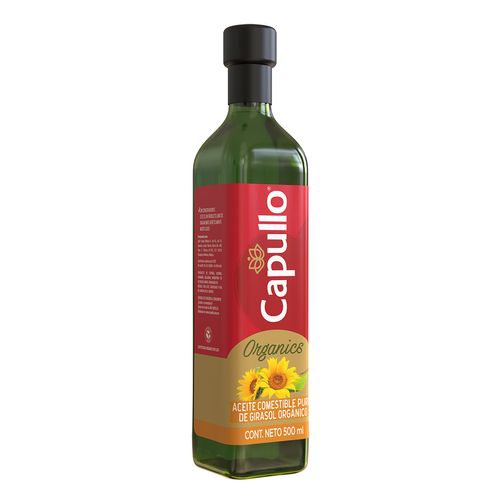 Aceite Capullo Organica Girasol 500ml