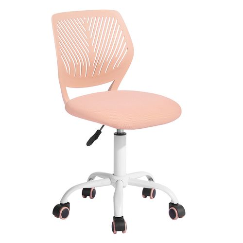 Silla de Oficina FurnitureR Rosa Palido Carnation