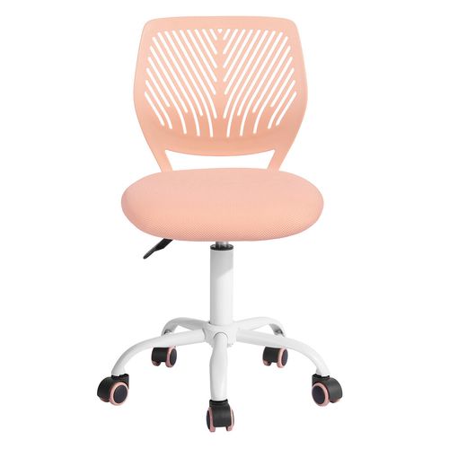 Silla de Oficina FurnitureR Rosa Palido Carnation