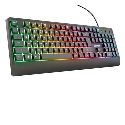 Teclado Trust Gaming Multicolor ZIVA KEYBORD