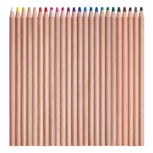 Lápiz de Color Staedtler Madera Natural 24 Piezas Fsc 100%