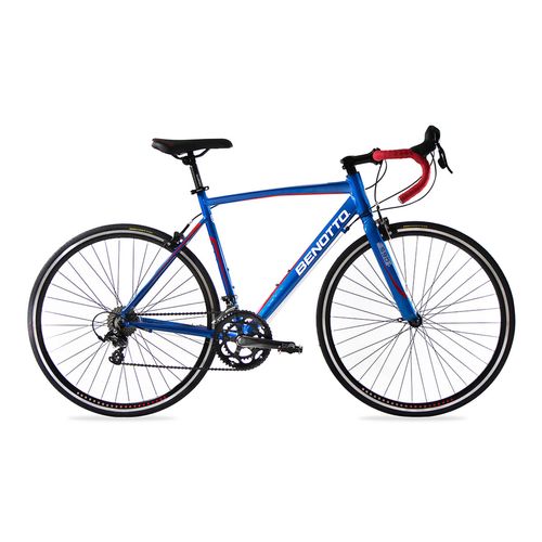 Bicicleta Benotto Unisex R700 14V Talla 46.5 Aluminio Azul Metálico Ruta 590