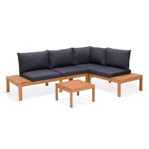 Set de Patio Midtown Concept Griffin de Madera con Cojines