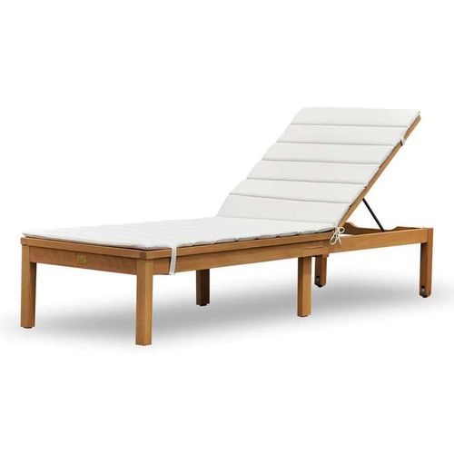 Camastro Midtown Concept Kingsbury de Madera con Cojín para Patio y Alberca