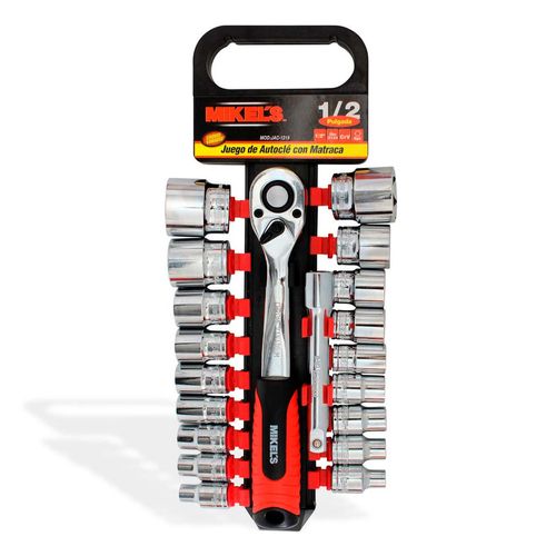 Juego de Dados Mikel's con Matraca 1/2” 2 Piezas