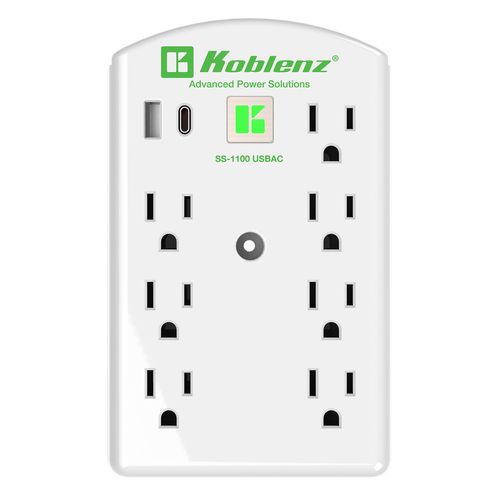 Multicontacto Koblenz SS-1100-USBAC Blanco