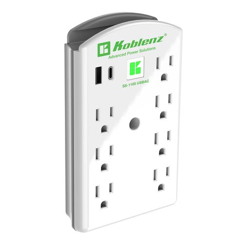 Multicontacto Koblenz SS-1100-USBAC Blanco