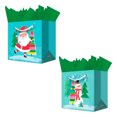 Bolsa de Regalo Chica Santa Granmark