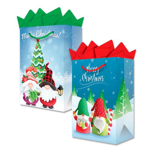 Bolsa Regalo Grande Gnomos Xmas Granmark