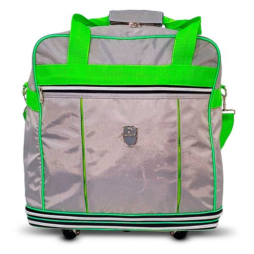 Maletín de Mano Mccarthy Expandible con Ruedas 24 Pulgadas Gris/Verde