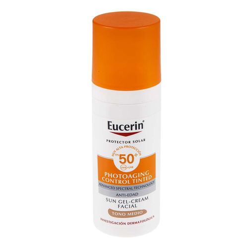 Protector Solar Eucerin Facial FPS50+ Tono Medio 50ml