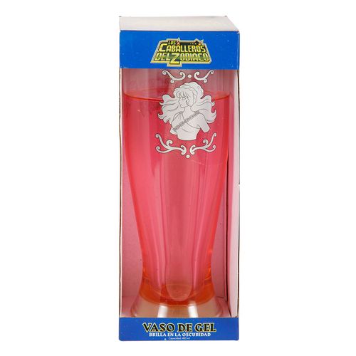 Vaso Glow in the Dark Caballeros Del Zodiaco Andromeda 450 Ml