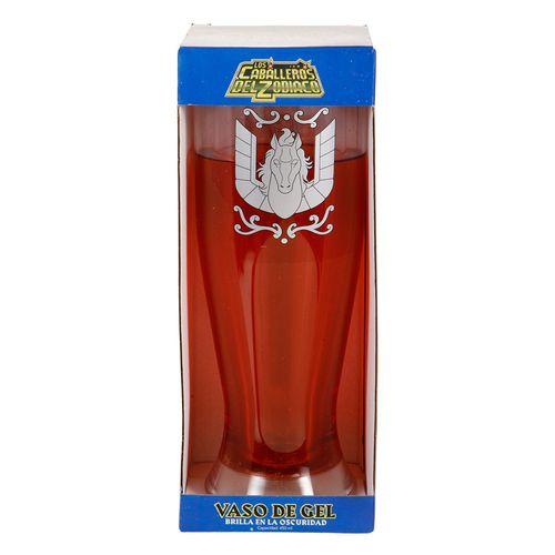 Vaso Glow in the Dark Caballeros Del Zodiaco Pegaso 450ml