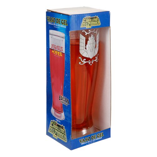 Vaso Glow in the Dark Caballeros Del Zodiaco Pegaso 450ml