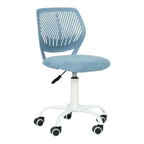 Silla de Oficina FurnitureR Minimalista Azul Claro Carnation Curio
