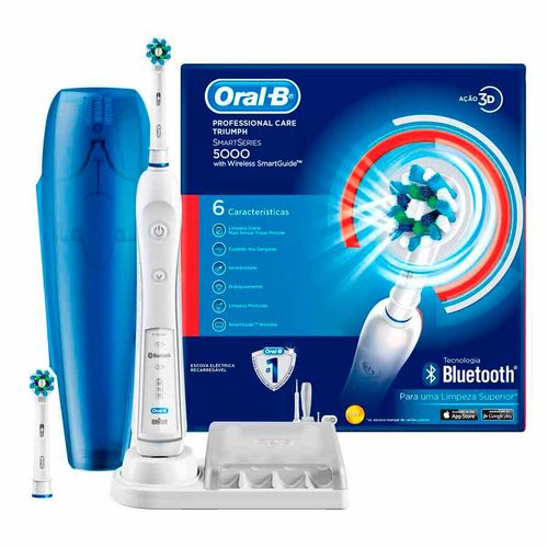 Cepillo de Dientes Eléctrico Oral-B Professional Care 5000 con 1 Pieza