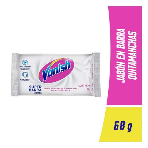 Quitamanchas en Barra Vanish para Ropa Blanca 68g