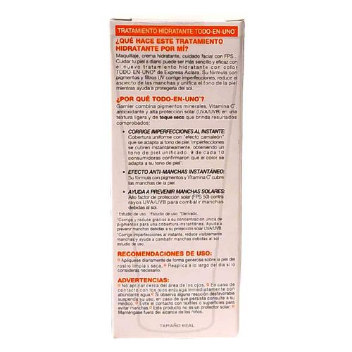 Crema Facial Garnier Aclarante 40g