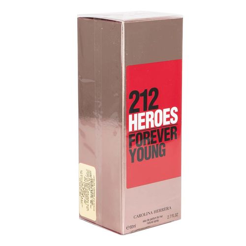 Fragancia Carolina Herrera 212 Heroes Dama 80ml