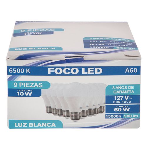 Foco Led JCT 10 Watts Blanca