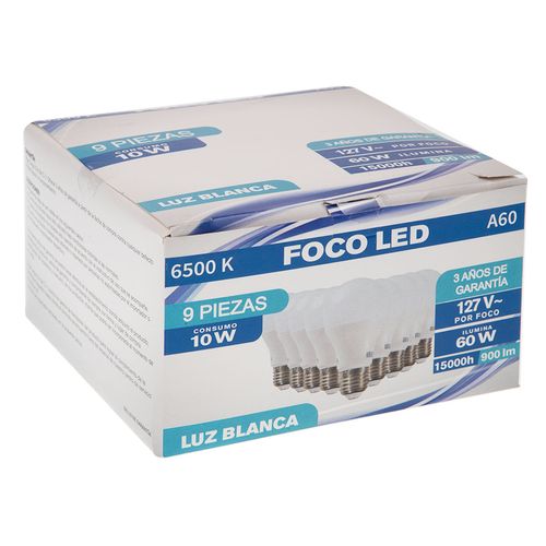 Foco Led JCT 10 Watts Blanca