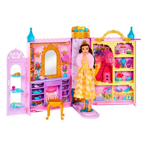 Muñeca Disney Princesas Closet Mágico