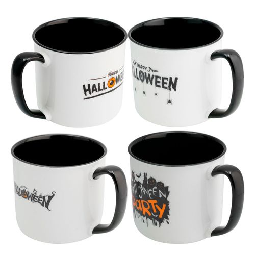 Taza Top Choice 350 Ml Black Halloween