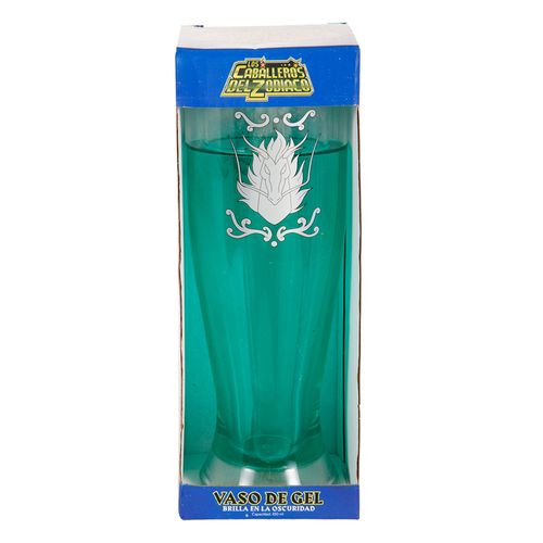 Vaso Glow in the Dark Caballeros Del Zodiaco Dragon 450ml