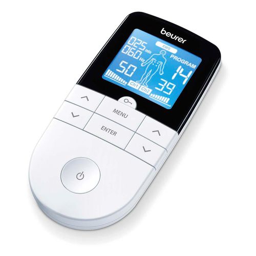 Electroestimulador Beurer 2 Canales Blanco EM49