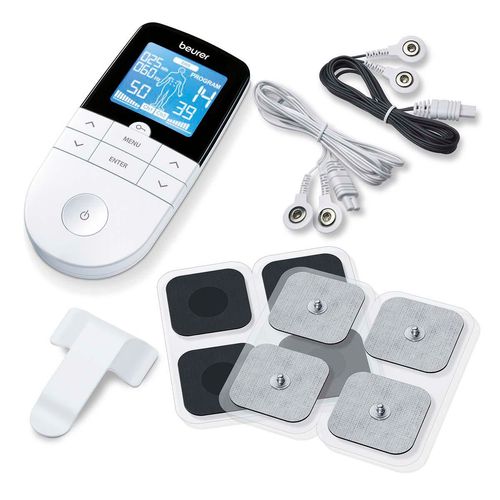 Electroestimulador Beurer 2 Canales Blanco EM49