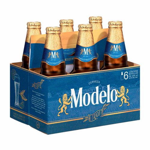 Cerveza Modelo Trigo 6 Pack Botella de 355ml