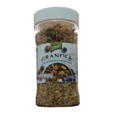 Granola Wand's con Arándano y Mora Azul de 180g