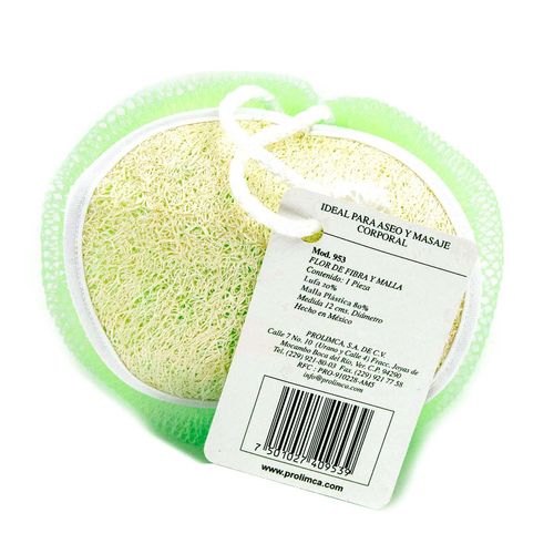 Esponja para Ducha The Natural Way con Malla 12cm