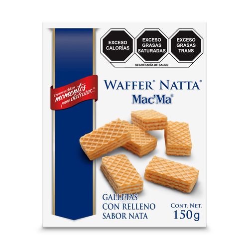 Galleta MacMa Wafer Natta Finas 150g
