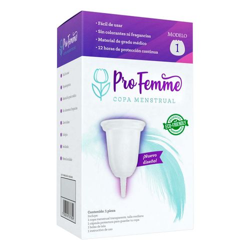 Copa Menstrual Profemme 1 Pieza