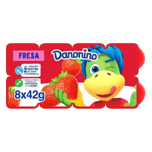 Danonino Queso Petit Suisse Fresa 8x42g