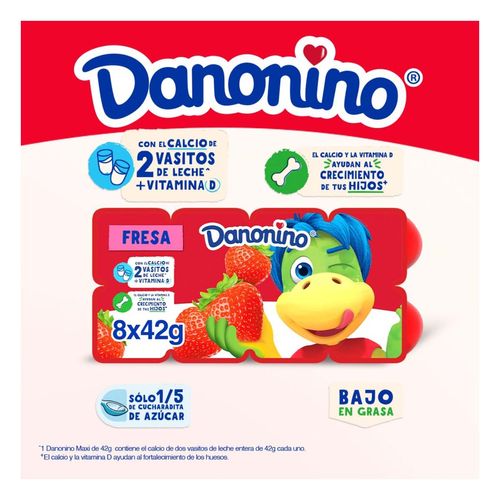 Danonino Queso Petit Suisse Fresa 8x42g