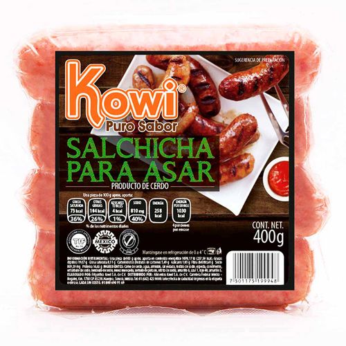 Salchicha Kowi para Asar 400g