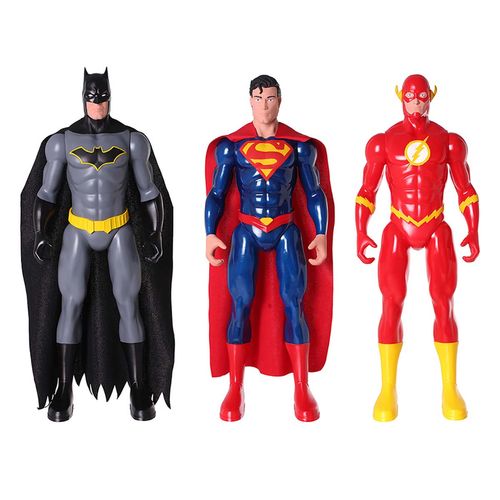 FIGURA BATMANSUPERMAN Y FLASH 18 PULG DC