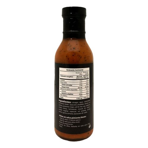 Salsa Aviles Alitas Pimienta 355ml