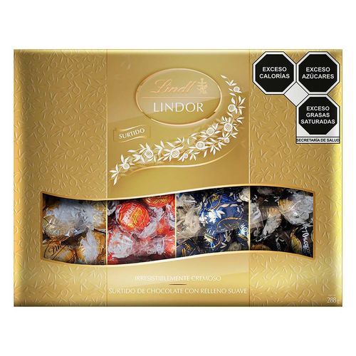 Lindt LINDOR Trufas de Chocolate con Leche Caja 288g