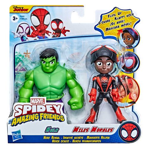 Miles Morales Y Hulk SAF Marvel F2245